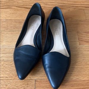 Women’s black flats size 6. Schutz.